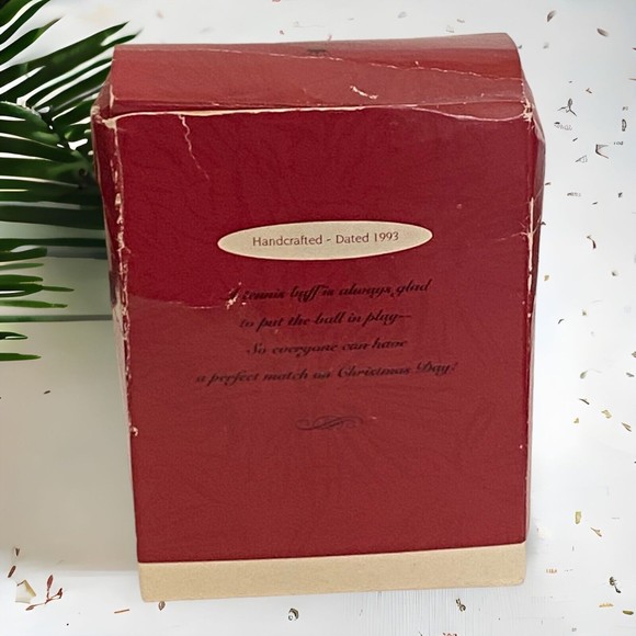 Hallmark Keepsake Ornament - 1993 - Perfect Match - Mouse Tennis Balls - Picture 10 of 10